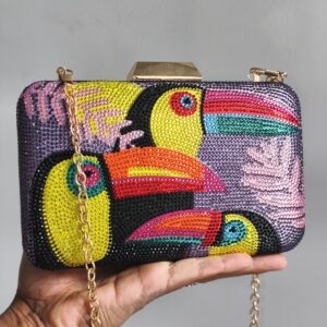 Clutch tropical bolso fiesta
