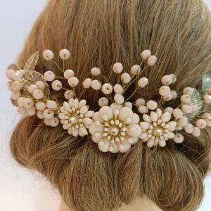 Broche blanco